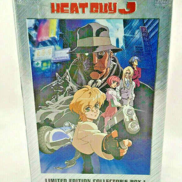 4 DVD 2002 Heat Guy J Limitd Edition Collectors Box 1 Anime Geneon English & Jpn - Picture 8 of 8